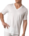 Hanro Cotton Pure V-neck T-shirt In White