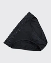 Hanro Moments Cotton Hipster Brief In Black