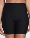 Spanx Thinstincts Mid-thigh Shorts In Very Black