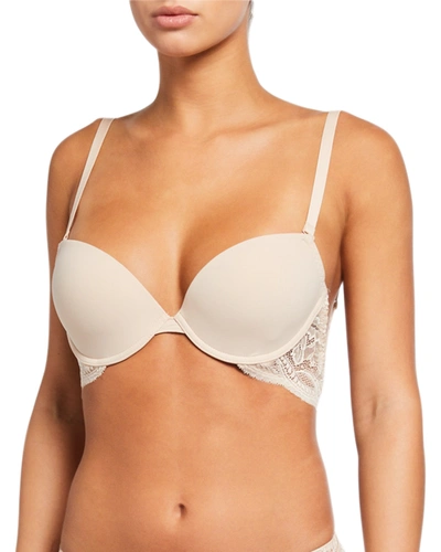 Simone Perele Eden Multi-position Backless Convertible Bra In Peau Rose