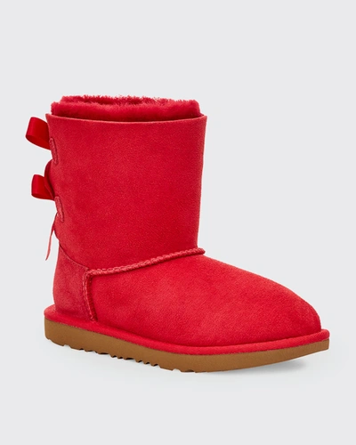 Ugg Bailey Bow Ii Boot, Toddler Sizes 6-12 In Red
