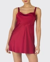Rya Collection Heavenly Chemise Nightgown In Sangria