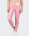Heroine Sport Blade High-waist Performance Leggings In Plum