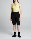Fp Movement By Free People Free Throw Crop Top In Zesty Lime
