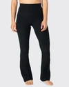 Beyond Yoga Spacedye At Your Leisure High Waisted Midi Legging In Darkest Night