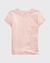 Polo Ralph Lauren Big Girls Cotton Jersey Short Sleeve T-shirt In Pink