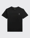 Polo Ralph Lauren Ralph Lauren Kids T-shirt Con Ricamo Polo Pony In Black