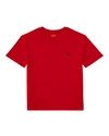 Polo Ralph Lauren Logo Cotton Jersey T-shirt In Red