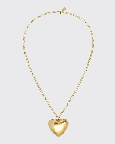 Lauren Rubinski 14k Yellow Gold Heart Necklace In Yg