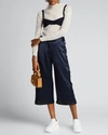 Khaite Eda Cashmere Bralette In Barley
