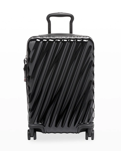 Tumi International Expandable 4-wheel Carry On Luggage In Black