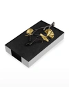 MICHAEL ARAM BUTTERFLY GINKGO GUEST TOWEL HOLDER,PROD244650360