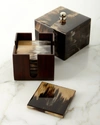 Ladorada Horn Luxe Boxed Coaster Set