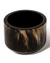 Ladorada Horn Veneer Wine Bottle Holder