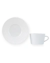 BERNARDAUD TWIST WHITE TEA CUP,PROD243550011