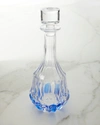 NEIMAN MARCUS BLUE ROUND DECANTER,PROD244650222