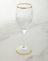 NEIMAN MARCUS PISA COLLECTION GOLD WATER GOBLET,PROD244650309