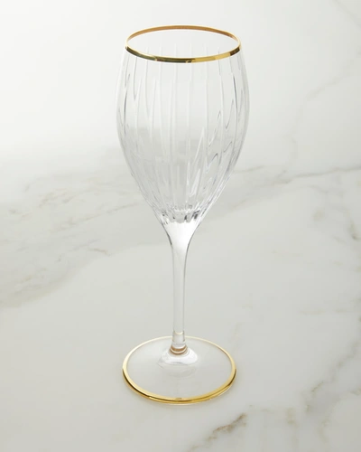 Neiman Marcus Pisa Collection Gold Water Goblet