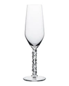 Orrefors Set Of 2 Carat Champagne Flute Glasses