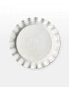 Coton Colors Signature White Ruffle Round Platter