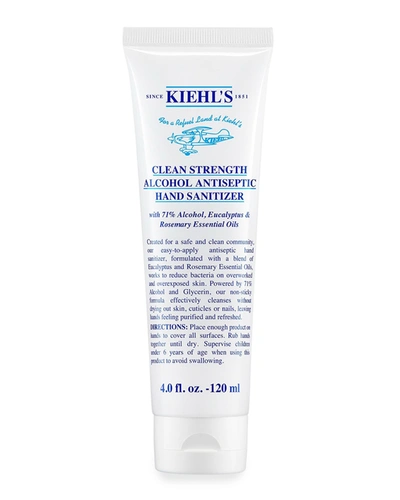 Kiehl's Since 1851 Clean Strength Alcohol Antiseptic Hand Sanitizer, 4.06 oz