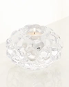 Orrefors Raspberry Votive In Clear