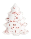 Juliska Winter Frolic Ruby Tree Serving Tray