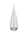 Simon Pearce Vermont Snowy Branches Evergreen Christmas Decoration