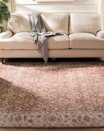 Ralph Lauren Helena Beige/light Rust Power-loomed Rug, 5' X 8'