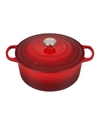 Le Creuset 7.25qt Signature Round Cast Iron Dutch Oven With $46 Credit