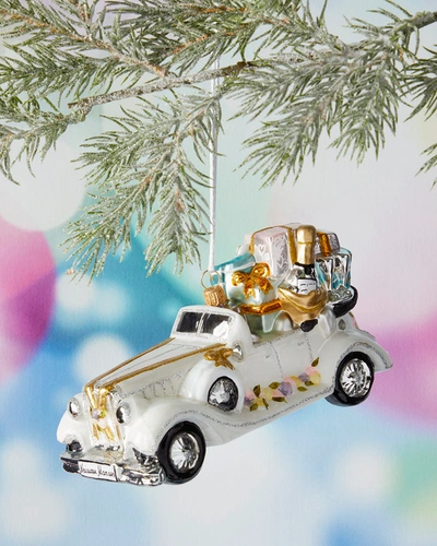 Neiman Marcus Wedding Car Christmas Ornament