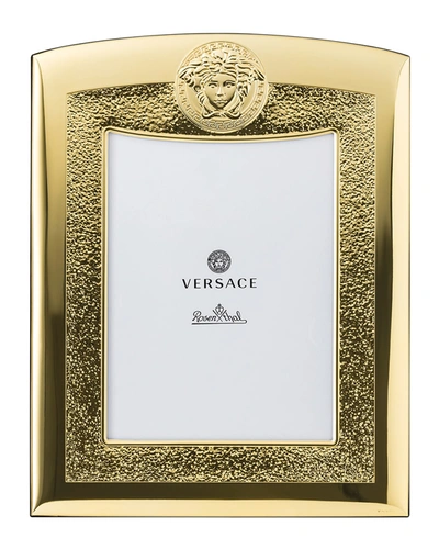 Versace Vhf7 Picture Frame In Gold, 6x8
