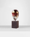 Kosta Boda Bertil Vallien "brains On Stone Hefaistos" Sculpture