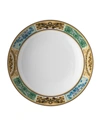 Versace Barocco Mosaic Rim Soup Bowl In Multi