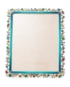 Jay Strongwater Bejeweled 8" X 10" Picture Frame