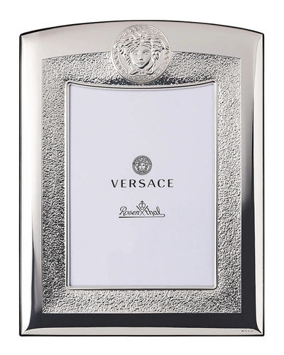 Versace Vhf7 Picture Frame In Silver, 5x7