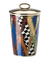 Versace Virtus Scented Votive Candle With Lid In Pattern