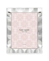Kate Spade South Street 8" X 10" Silver Scallop Picture Frame