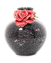 Jay Strongwater Night Bloom Small Rose Vase
