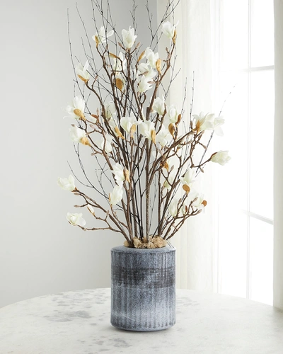 John-richard Collection Japanese Magnolia Twilight Faux-floral Arrangement