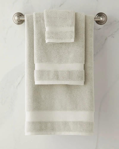 Sferra Dobby Hand Towel In Bisque