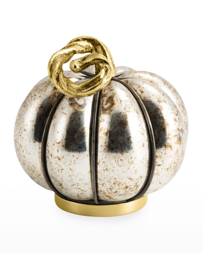 MICHAEL ARAM GLASS PUMPKIN DECOR - SMALL,PROD244650417