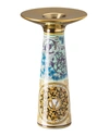 VERSACE BAROCCO MOSAIC VASE/CANDLEHOLDER - 7",PROD246100043