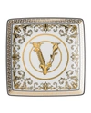 VERSACE VIRTUS GALA WHITE CANAPE DISH,PROD246100243