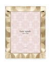 KATE SPADE SOUTH STREET 8" X 10" GOLD SCALLOP PICTURE FRAME,PROD245980648