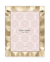 Kate Spade South Street 8" X 10" Gold Scallop Picture Frame