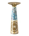 VERSACE BAROCCO MOSAIC VASE/CANDLEHOLDER - 10",PROD246110099