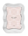 Kate Spade South Street 5" X 7" Silver Wavy Picture Frame