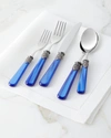 Neiman Marcus Napoleon Pearl Blue 20-piece Flatware Set