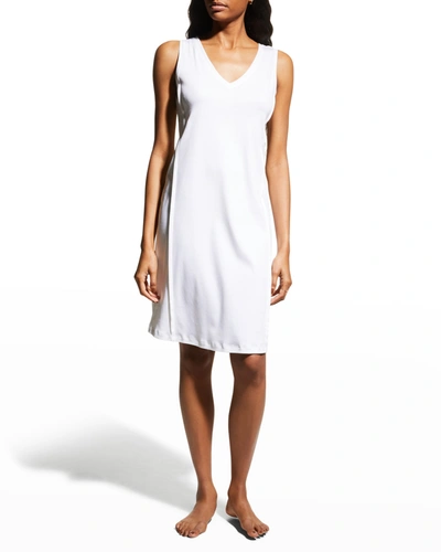 HANRO PURE ESSENCE SLEEVELESS NIGHTGOWN,PROD233480047